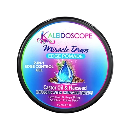 Kaleidoscope Miracle Drops Castor Oil & Flaxseed Edge Pomade