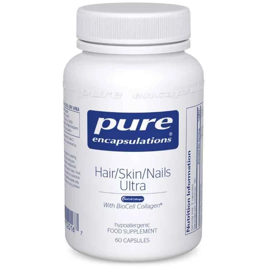 Pure Encapsulations Hair Skin Nails Ultra Capsules