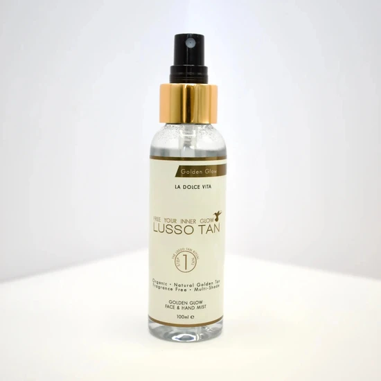 Lusso Tan Golden Glow Face & Hand Mist