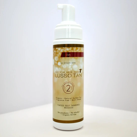 Lusso Tan Tinted Self Tanning Mousse