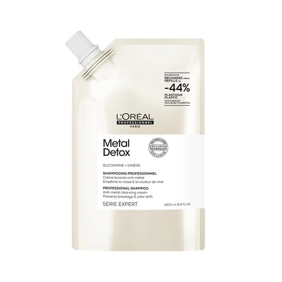 L'oréal Professionnel Metal Detox Shampoo 1000Ml - Refill