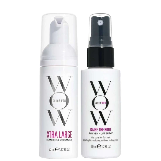 Color Wow Duo: Xtra Large Bombshell Volumizer & Raise The Root Thicken & Lift Spray
