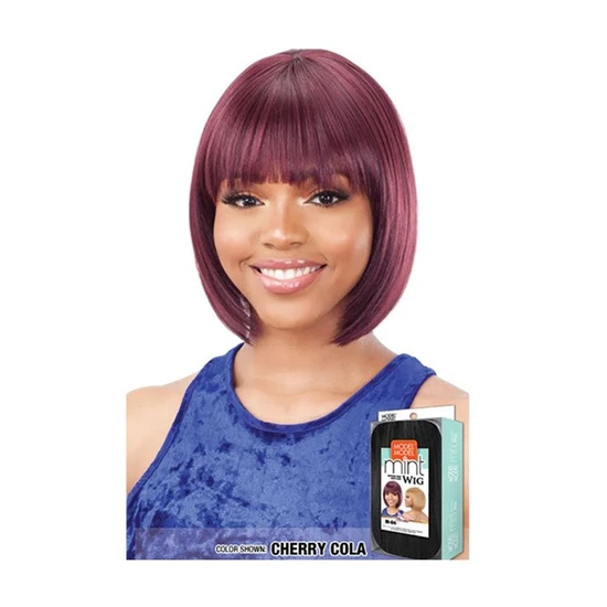 Model Model Synthetic Mint Wig