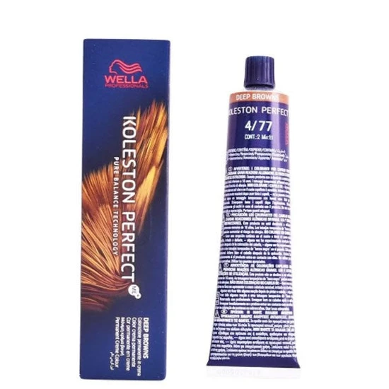 Wella Koleston Perfect Me+ Deep Browns 4/77 Medium Brown Brown Intensive