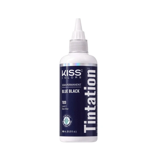 Kiss Colours Tintation Semi Permanent Blue Black T920