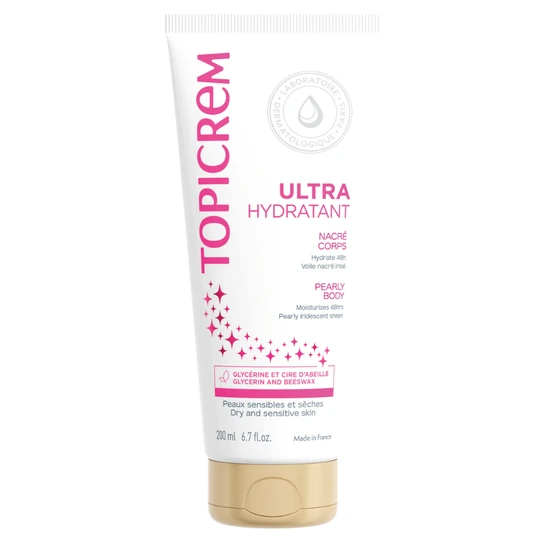 Topicrem Ultra Moisturising Pearly Body 200Ml