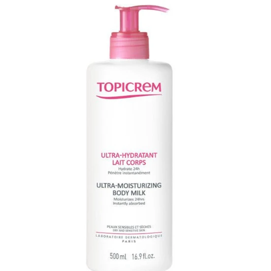 Topicrem Ultra Moisturising Body Milk 500Ml