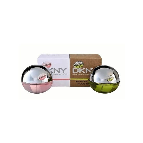 DKNY Be Delicious Gift Set 30ml Be Delicious Eau De Parfum + 30ml Fresh Blossom Eau De Parfum