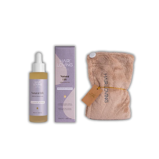 Hair Loving Natural Life Menopause Support Hair Rescue Kit