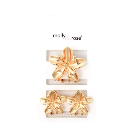 Molly And Rose Small Metal Flower Clamp Set