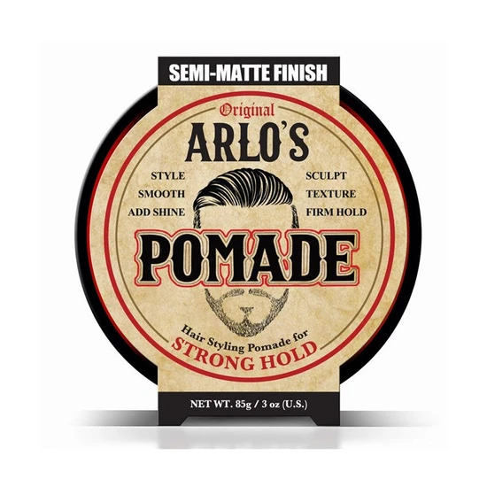 Arlos Hair Styling Pomade For Strong Hold