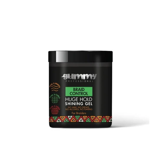 Fonex Gummy Braid Control Huge Hold Shining Gel