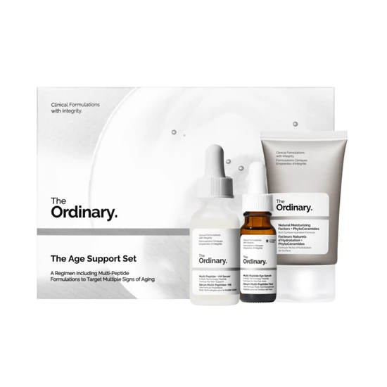 The Ordinary The Age Support Set Skin Care Gift Set