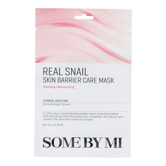 Some by Mi Real Snail Skin Barrier Care Sheet Mask