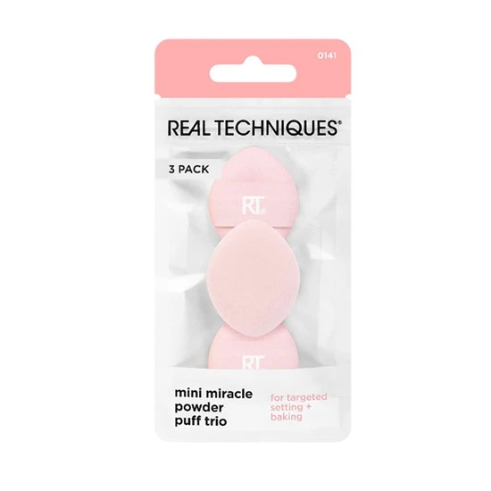 Real Techniques Mini Miracle Powder Puff Trio