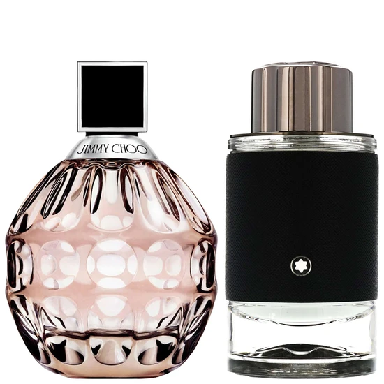 Jimmy Choo Duo: Jimmy Choo Eau De Parfum & Montblanc Explorer Eau De Parfum