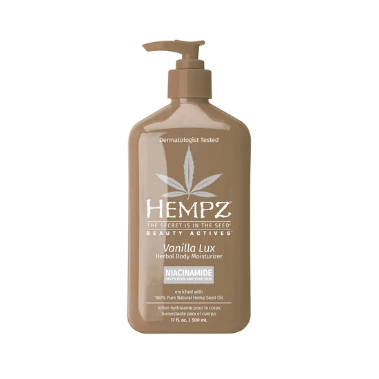 Hempz Beauty Actives Vanilla Lux Herbal Body Moisturiser