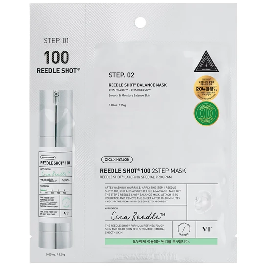 VT COSMETICS Gifts & Sets Mild Reedle Shot 100 2-Step Mask