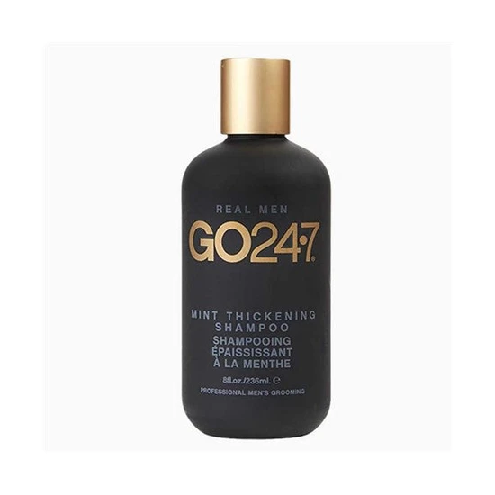 GO24.7 Real Men Mint Thickening Shampoo