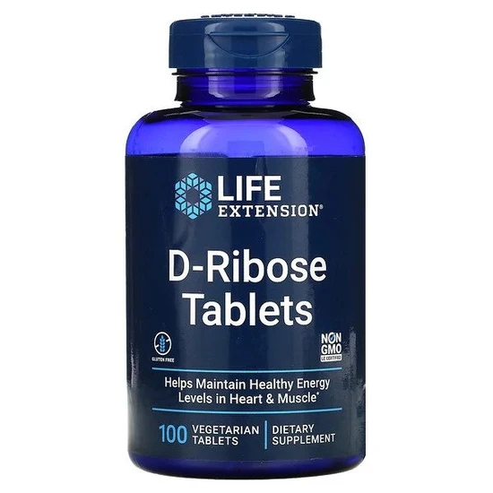 Life Extension D-Ribose Vegetarian Tablets