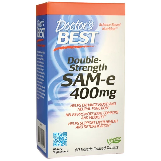 Doctor's Best SAM-e 400mg Double-Strength