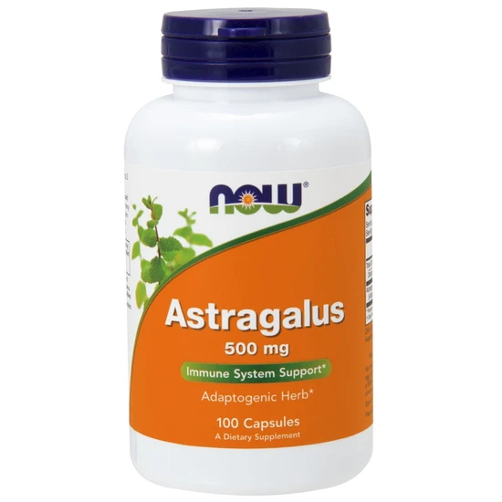 NOW Foods Astragalus 500mg Capsules