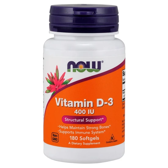 NOW Foods Vitamin D-3 400iu