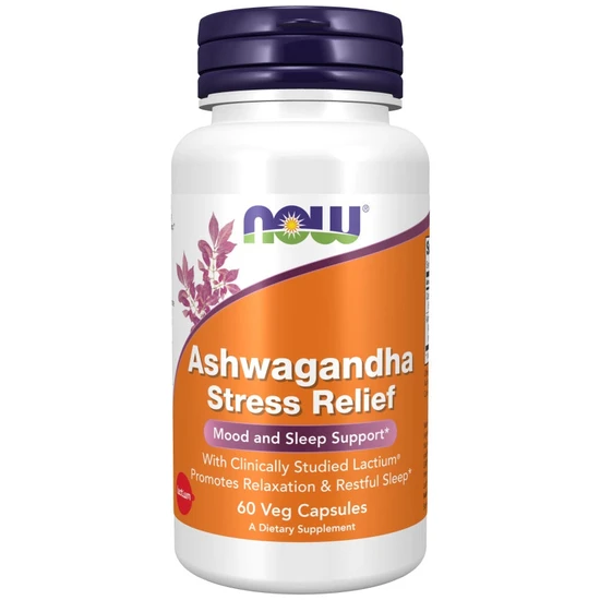 NOW Foods Ashwagandha Stress Relief Capsules