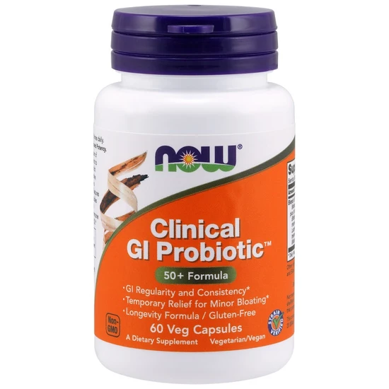 NOW Foods Clinical GI Probiotic Capsules