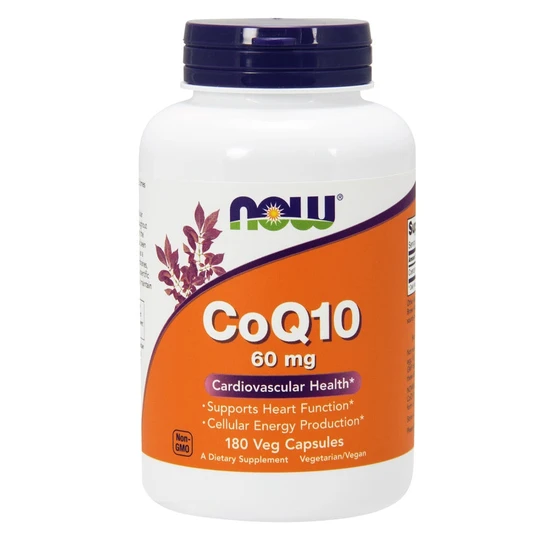 NOW Foods CoQ10 60mg Capsules