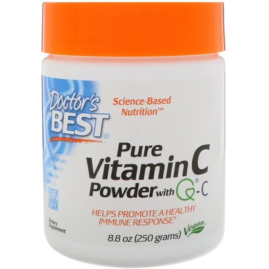 Doctor's Best Pure Vitamin C Powder With Quali-C