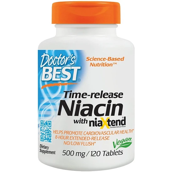 Doctor's Best Time-release Niacin With niaXtend