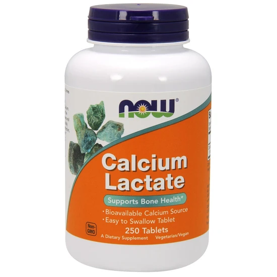 NOW Foods Calcium Lactate Tablets