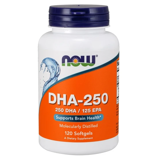 NOW Foods DHA-250 250DHA/125EPA Softgels