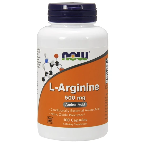 NOW Foods L-Arginine 500mg Capsules