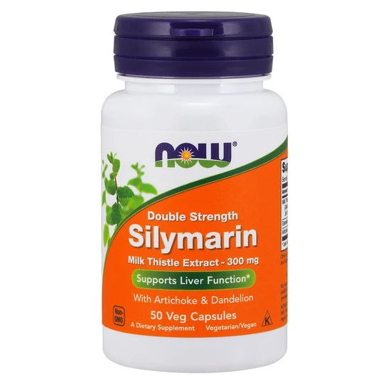 NOW Foods Silymarin With Artichoke & Dandelion Capsules
