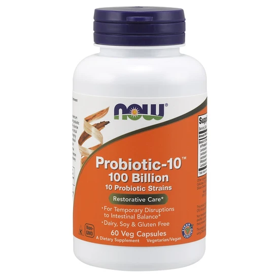 Now Foods Probiotic-10 100 Billion Capsules 60 Capsules