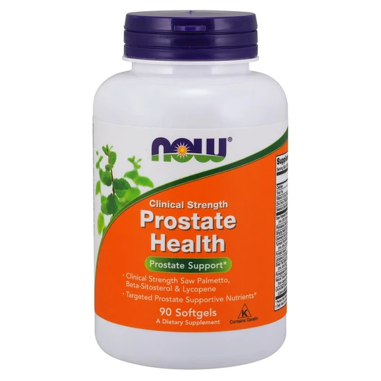 NOW Foods Prostate Health Clinical Strength Softgels