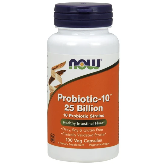 Now Foods Probiotic-10 25 Billion Capsules 100 Capsules
