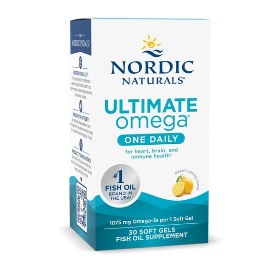Nordic Naturals Ultimate Omega One Daily 1075mg Lemon Softgels