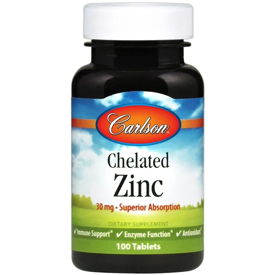 Carlson Labs Chelated Zinc 30mg