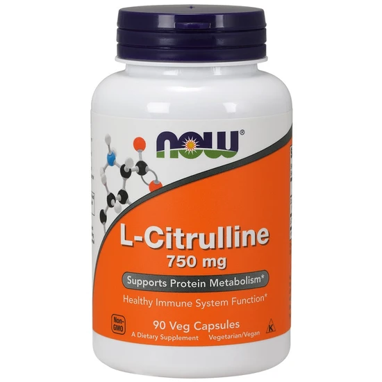 NOW Foods L-Citrulline 750mg Capsules