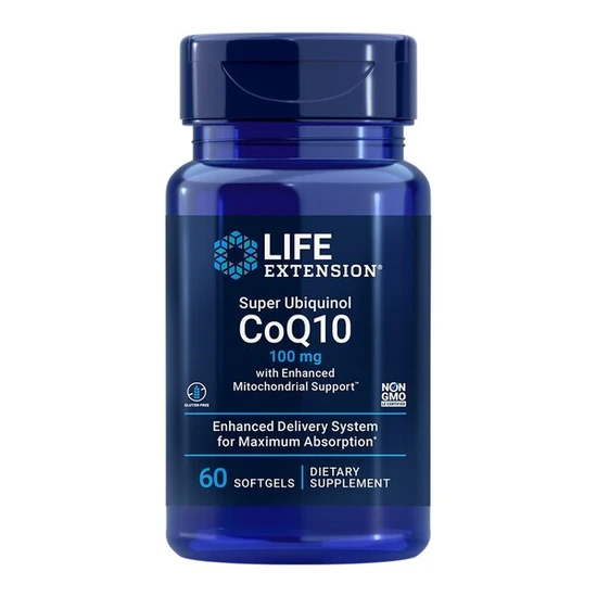 Life Extension Super Ubiquinol CoQ10 With Enhanced Mitochondrial Support 100mg Softgels