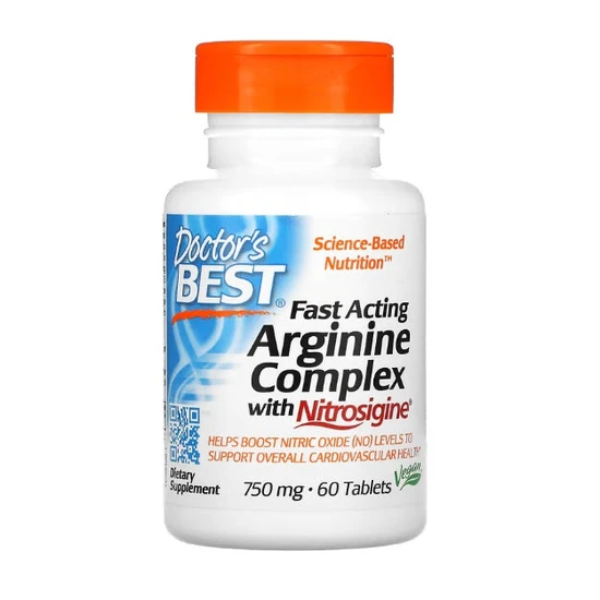 Doctor's Best Fast Acting Arginine Complex With Nitrosigine