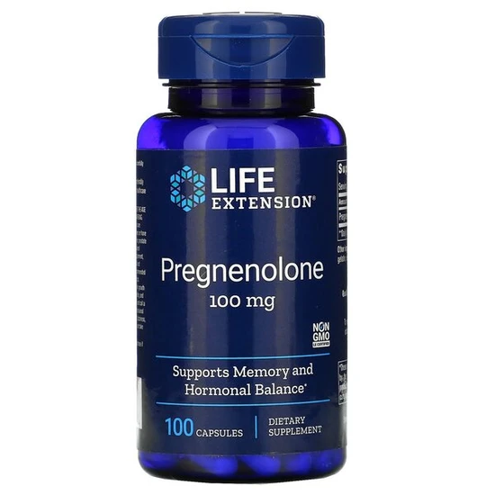 Life Extension Pregnenolone 100mg