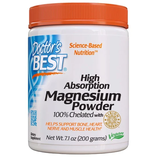 Doctor's Best High Absorption Magnesium Powder