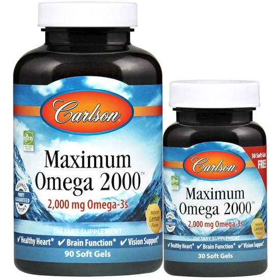 Carlson Labs Maximum Omega Softgels