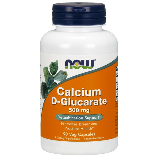 NOW Foods Calcium D-Glucarate 500mg Capsules
