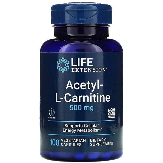 Life Extension Acetyl-L-Carnitine 500mg