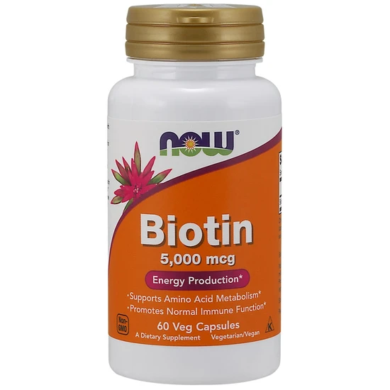 NOW Foods Biotin 5000mcg